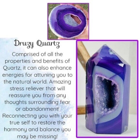 💜 Learn About Druzy ❤️ - Picture 1 of 16